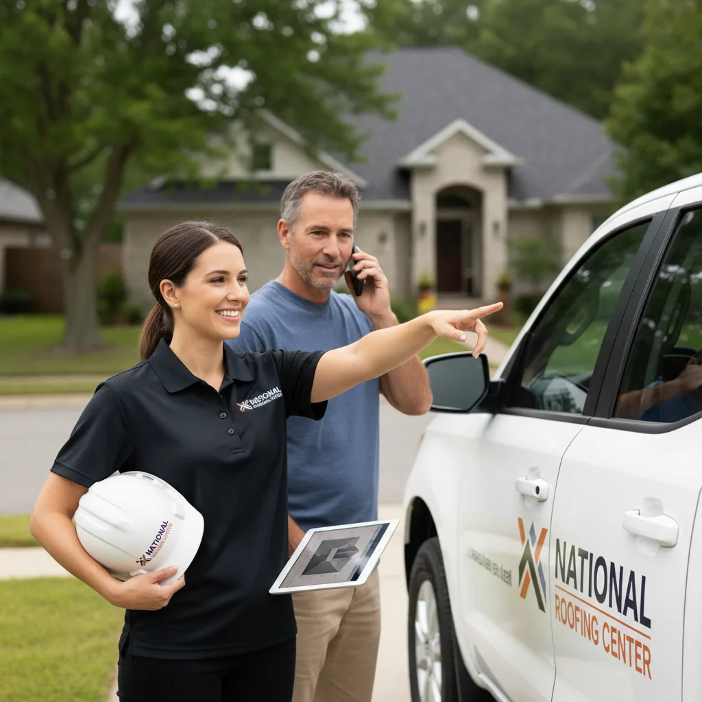 National Roofing Center customer support in Bethany